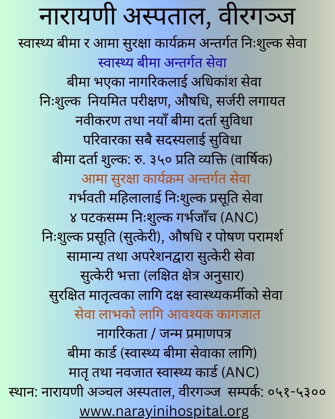 hospital narayani