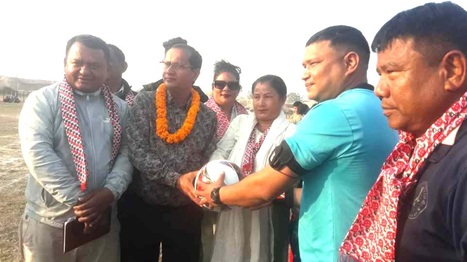 निजगढमा दोस्रो बिकल रेग्मी स्मृति जुनियर फुटबल प्रतियोगिता सुरु