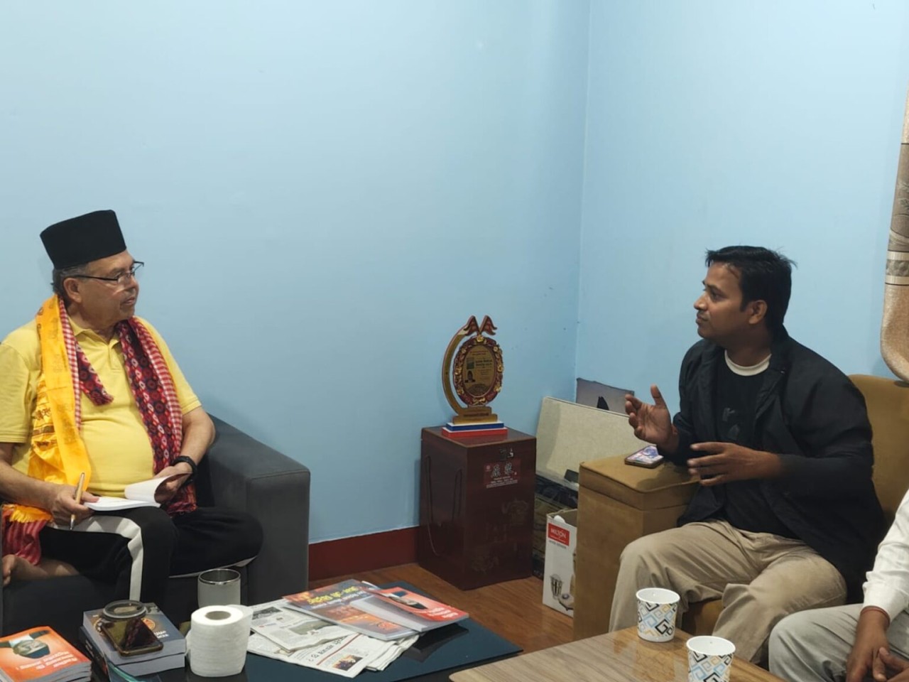 झलनाथ खनालसँग मधेशका युवाको राजनीतिक–वैचारिक मन्थन