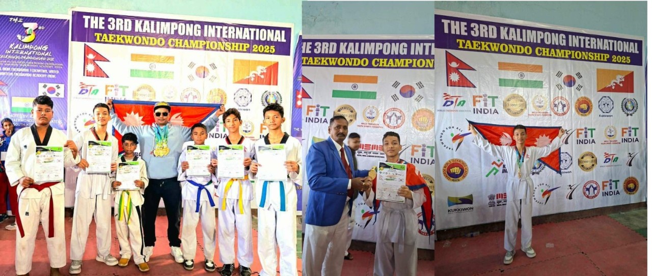 स्वर्ण पदक विजेताहरूको सम्मानको लागि स्थानीय सरकार मौन