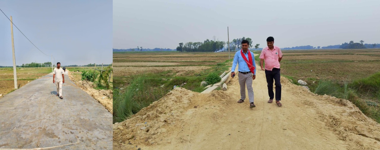 एमालेका युवा नेता अकलेश साहले सक्रियता बढाए, पकाहामैनपुरमा करौडोको बजेटमा धमाधम बिकाश निर्माण हुदै 