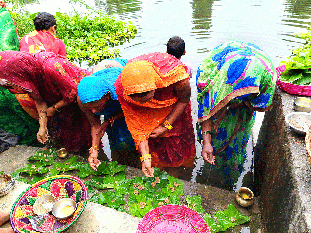 आज जितिया पर्वको ‘ओगटन’ 