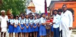 साउथ जोन स्कुलका विद्यार्थीले दिए मन्दिरमा पंखा