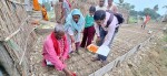 वीरगंज २३ प्रसौनी बिर्ताको नयाँ बस्तीमा सडक ढलान कार्य सुरु