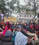 वीरगन्ज कपडा बैंकद्वारा घण्टाघरमा १ हजार ७ सय थान कपडा वितरण