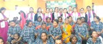 राष्ट्रिय सौन्दर्यकर्मी युनियनद्वारा मानव सेवा आश्रममा मेहन्दी र चुरा लगाउने कार्यक्रम सम्पन्न