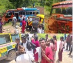 काभ्रेमा बस दुर्घटना, २३ यात्रु घाइते