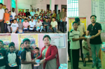 लिटिल बडी प्रि-स्कुलद्वारा जनजाति कल्याण आश्रममा शैक्षिक सामग्री वितरण