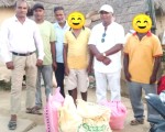 विपन्न परिवारलाई श्राद्धकार्यका लागि खाद्यान्न सहयोग