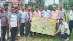 कृषि औजार अनुसन्धान केन्द्र बीरगंज रानीघाटले २२ औ राष्ट्रिय धान दिवसमा किसानहरुलाई  प्रविधि मार्फत खतमै तालिम दिदै 