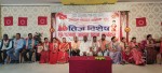 नेकपा एमाले निकट अखिल नेपाल महिला संघ वीरगञ्जको आयोजनामा तीज शुभकामना आदान–प्रदान