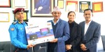 नेशनल मेडिकल कलेजद्वारा नेपाल प्रहरी प्रदेश कार्यालय बीरगञ्जलाई  कम्प्युटर तथा युपिएस हस्तान्तरण