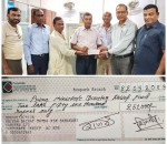 सामाजिक उत्तरदायित्व बहन गर्दे शिवम् बचत तथा ऋण सहकारी संस्था द्वारा बादी पिडितहरुको लागि राहत प्रधानमन्त्री राहत कोषमा २ लाख ५१ हजार आर्थिक  सहयोग