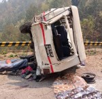 भारतीय तीर्थयात्री बोकेको जिप दुर्घटना : एकको मृत्यु, २१ जना घाइते