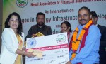  पत्रकार सुरेश बिडारी राष्ट्रिय आर्थिक पत्रकारिता पुरस्कारबाट सम्मानित