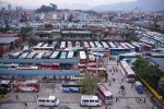 पृथ्वी राजमार्गको अवरोधले नयाँ बसपार्कमा रोकिए यात्रु र सवारीसाधन