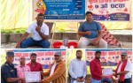 न्यू राव इन्टरप्राइजेजको रक्तदानमा ४६ जनाद्वारा रक्तदान