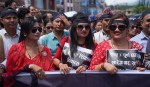निजी विद्यालय सञ्चालकद्वारा कालोपट्टी बाँधेर प्रदर्शन