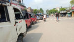 अटोको नियम लागू गर्न माग गर्दै कलैयामा म्याजिक र बस सेवा बन्द