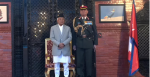 भारतीय प्रधानसेनापतिलाई नेपालको मानार्थ महारथीको दर्जा प्रदान