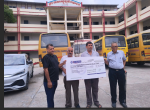 बाढीपीडितका लागि हरिखेतान बहुमुखी कलेजद्वारा प्रधानमन्त्री राहत कोषमा ५ लाख सहयोग