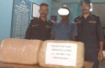 घरमा लुकाइराखेको १८ किलो ७०० ग्राम गाँजा सहित ७० वर्षीय महतो पक्राउ