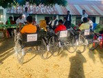 विश्व पोलियो दिवसमा रोटरी क्लब अफ वीरगञ्जद्वारा तीन जनालाई ट्राइसाइकल वितरण