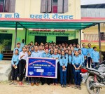 विद्यालय सम्पर्क कार्यक्रम अन्तर्गत जय किसान माविमा प्रहरीद्वारा सचेतना प्रशिक्षण प्रदान