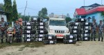 सिरहामा ११ क्विन्टलभन्दा बढी गाँजा बरामद, बोलेरो र मोटरसाइकल छाडेर तस्कर फरार