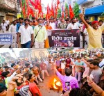 देवानगञ्ज घटनाको विरोधमा वीरगंजमा हिन्दुवादी संगठनको प्रदर्शन