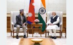 सभापति लामिछानेले नरेन्द्र मोदीलाई दिए नेपाल भ्रमणको निम्तो