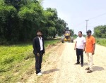 २ करोडको लागतमा सखुवा प्रसौनीमा कालोपत्रे सडक निर्माण शुरु, पहिलो चरणको काममा गाँउपालिका अध्यक्ष यादव स्वंयमले गरे निरिक्षण गुणस्तरीय रुपमा काम गर्न निर्देशन