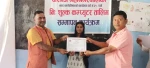 वीरगञ्ज-३१ सोलखपुरमा ३५ दिने कम्प्युटर तालिम सम्पन्न
