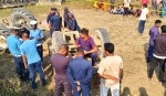 रौतहटमा ट्याक्टर पल्टिँदा चालकको मृत्यु