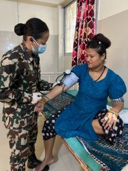 पर्सामा हैजा नियन्त्रणको लागि सेनाका चिकित्सक खटिए
