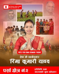 रिमा यादवको उदयले पर्सा–२ को चुनावी समीकरण बदलिँदै,पुराना अनुहारप्रति असन्तुष्टि, नयाँको विकल्पमा रिमा यादव