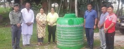 उपकार सेवा नेपालद्वारा सशस्त्र प्रहरी बोर्डर आउट पोस्ट महादेवपट्टीमा पानी ट्याङ्की हस्तान्तरण 