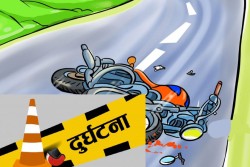 बारामा मोटरसाइकल दुर्घटना : दुई युवाको मृत्यु, एक घाइते