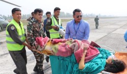 जुम्लाबाट हेलिकप्टरमार्फत उद्धार गरिएकी सुत्केरीको मृत्यु