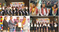 ज्ञान्दा एकेडेमी प्लस टु कलेजमा कक्षा ११ का उत्कृष्ट विद्यार्थीहरू सम्मानित