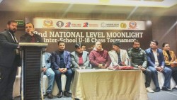 वीरगंजमा दोस्रो राष्ट्रिय स्तरको मुनलाइट स्कुल यु-१८ यार्पिड बुद्धिचाल प्रतियोगिता शुरु