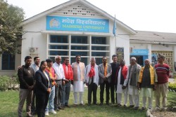 मधेश विश्वविद्यालयले जग्गा पाउने प्रक्रिया अन्तिम चरणमा, अन्य सहयोगका लागि पनि सँधै तयार रहेको संघीय मामिला तथा सामान्य प्रशासन मन्त्री गुप्ताको कथन