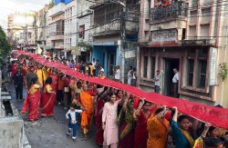 वीरगञ्जमा पहिलो पटक ‘चुनरी यात्रा’नयाँ धार्मिक परम्पराको सुरुवात