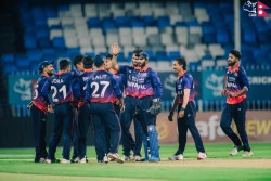 युएईमा नेपालको ऐतिहासिक जित: नेपालद्वारा पहिलो पटक टेस्ट राष्ट्र वेस्ट इन्डिजलाई पराजित