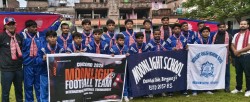 मधेशबाट पहिलोपटक मुनलाइट स्कुलको २२ सदस्यीय टोली अन्तर्राष्ट्रिय फुटबल प्रतियोगितामा सहभागी हुँदै