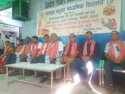 गोल्डेन फ्युचर स्कुलद्वारा विजय दशमी, दीपावली तथा छठ पर्वको अवसरमा शुभकामना आदानप्रदान कार्यक्रम सम्पन्न