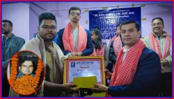  ‘स्व.नरेश सर्राफ स्मृति पत्रकारिता पुरस्कार’ पत्रकार आशु सर्राफलाई प्रदान