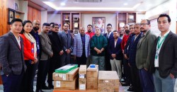 जेन–जी लुटपाटपछि वीरगञ्ज महानगरलाई बैंकहरूको सहयोग: ९ थान कम्प्युटर हस्तान्तरण