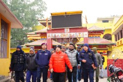 वीरगञ्जका मेयर सिहंले गरे विन्दवासिनी माई मन्दिरको अवलोकन, कानुनी तथा व्यवस्थापनसम्बन्धी समस्याबारे गम्भीर समीक्षा 