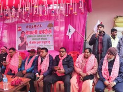 सांसदका उम्मेदवार रुङ्टाको पक्षमा जनताहरु उत्रिएपछि विपक्षीहरुको होस उड्यो  